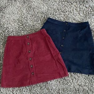 Abercrombie & Fitch Button up Skirts